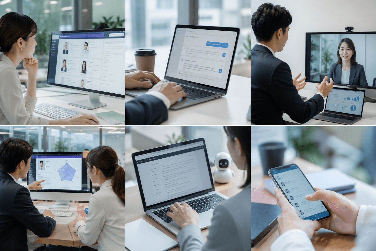 人材紹介会社の各業務プロセスにおける生成AIの活用領域