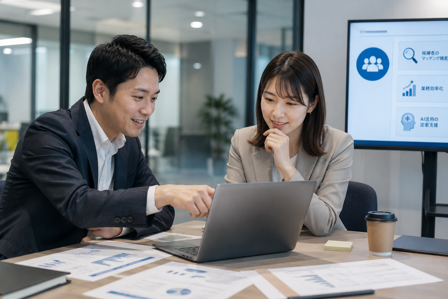 初期費用とランニングコストを天秤にかけて予算を検討するイメージ