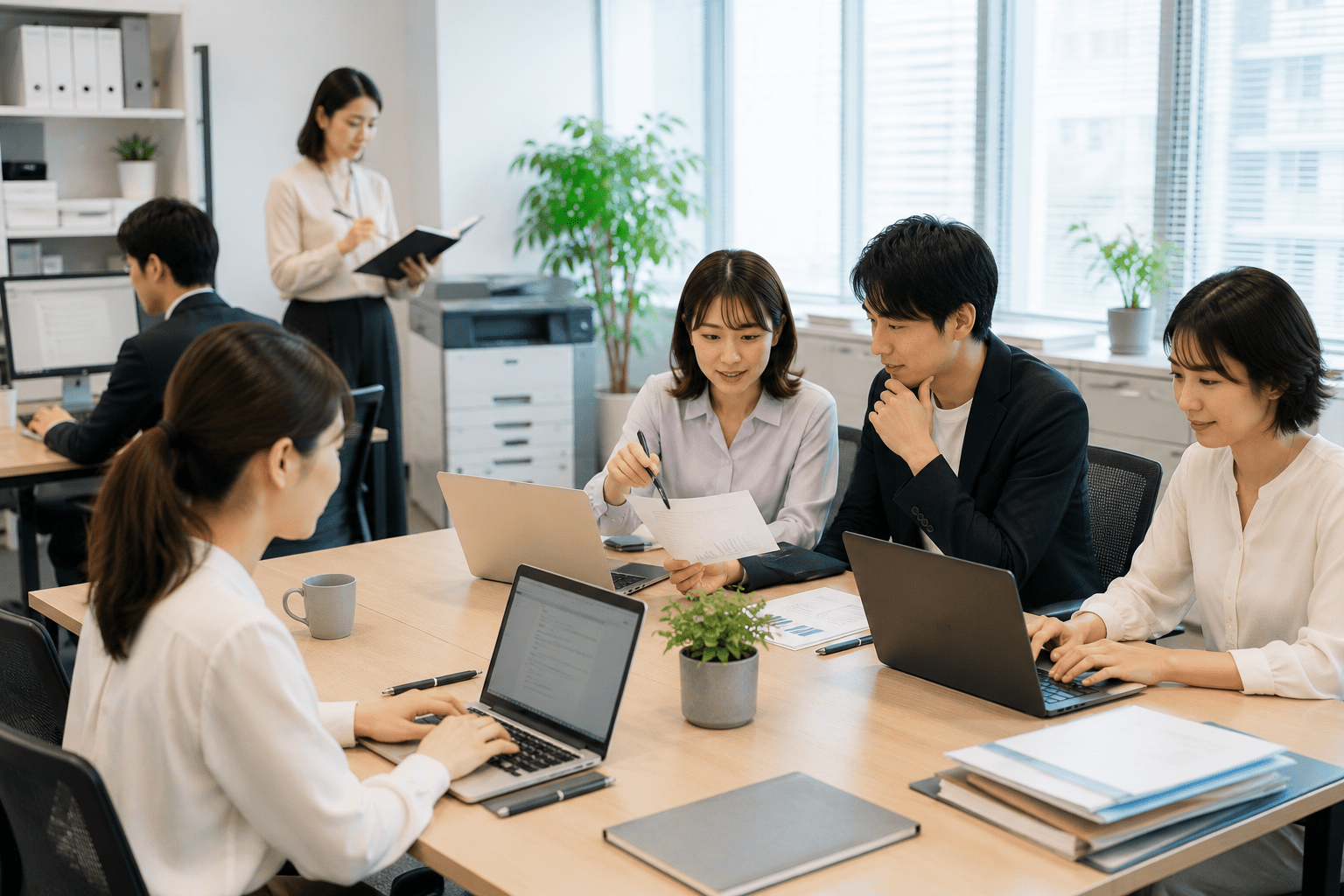 社内ガイドラインの策定から検証・定着に至るAI導入ステップ