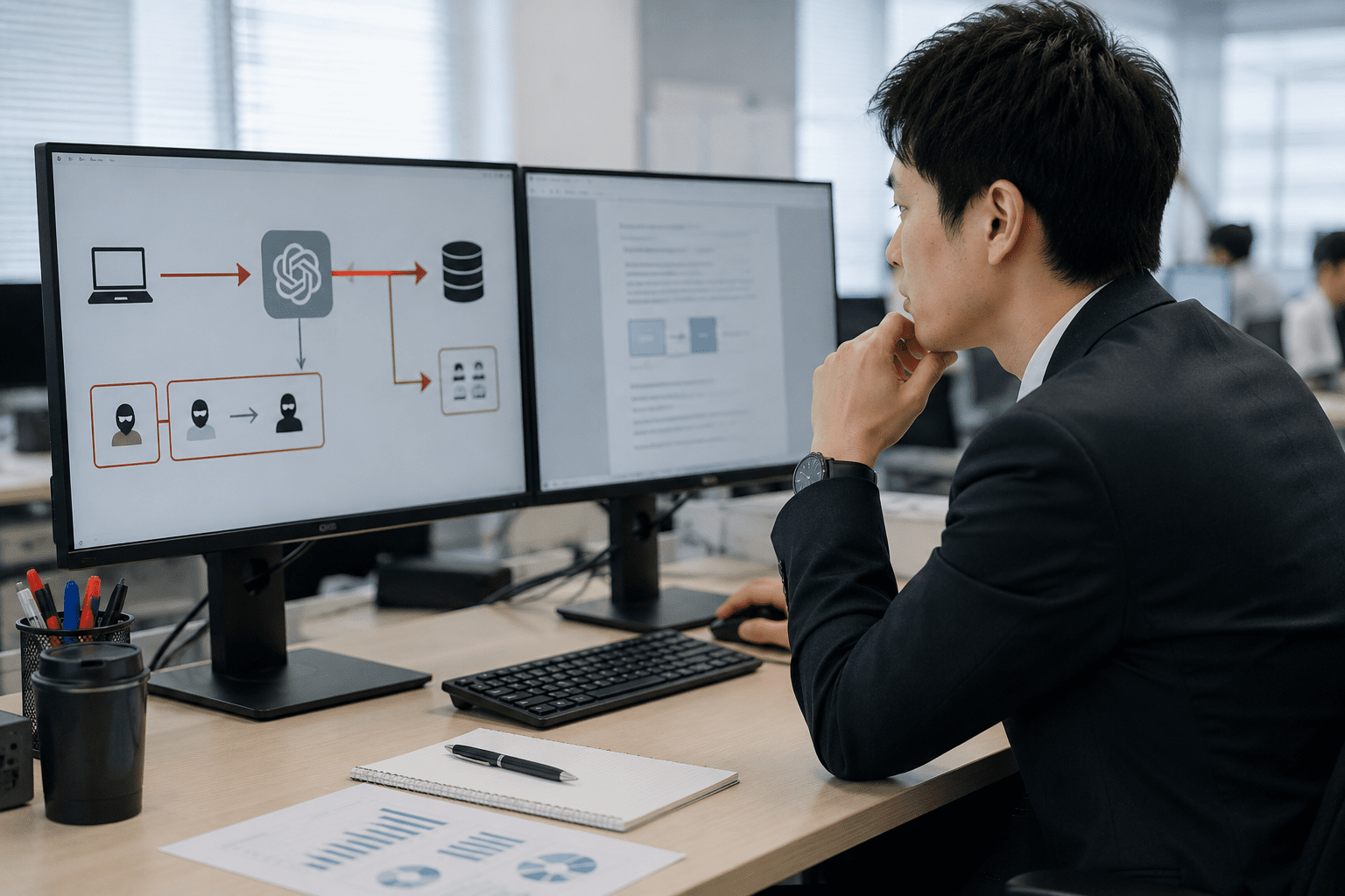 ChatGPTにおける情報漏えいリスクの仕組み