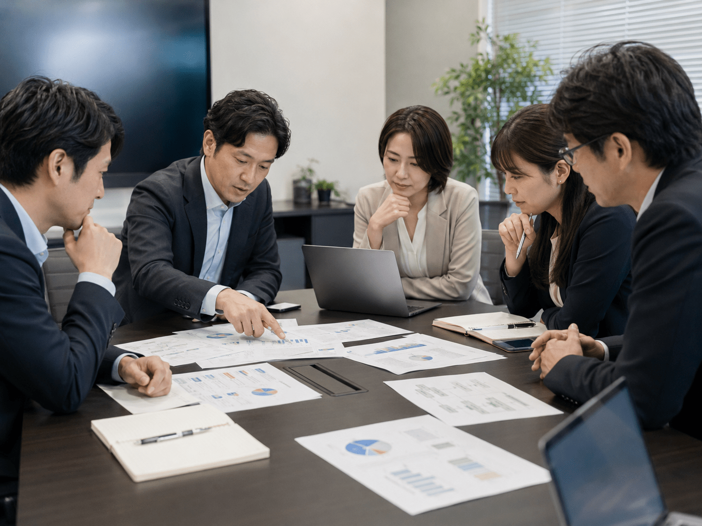 RAGの検証結果をチームで確認して導入方法を判断する日本企業の担当者