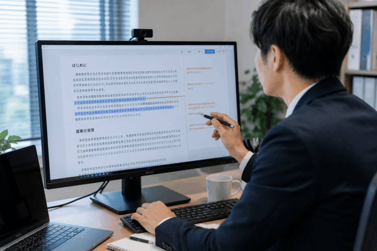 AIが作成した文章を人が確認すべき理由