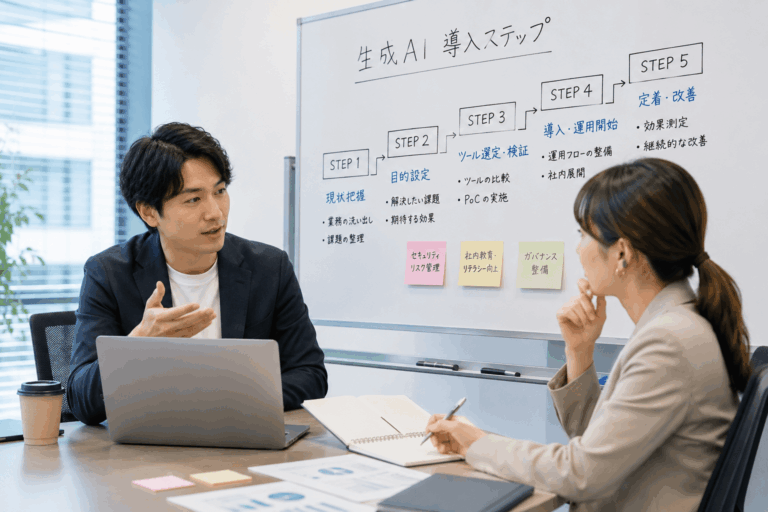 生成AIを何から始めればよいか分からない企業へ