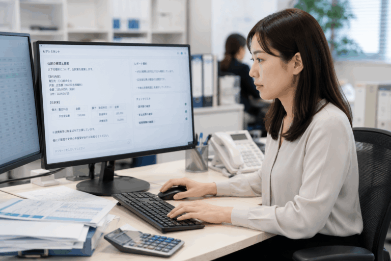 経理業務で生成AIを使える場面