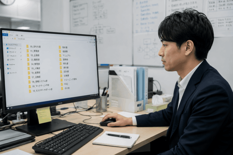 RAG導入前にフォルダを整理すべき理由