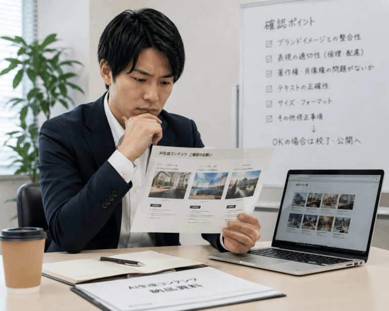 外注先がAIで制作したコンテンツを確認する方法