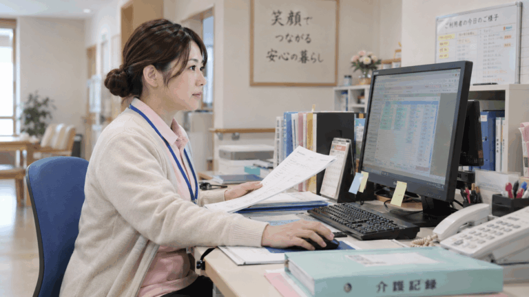介護事業所の記録・事務業務における生成AI活用方法