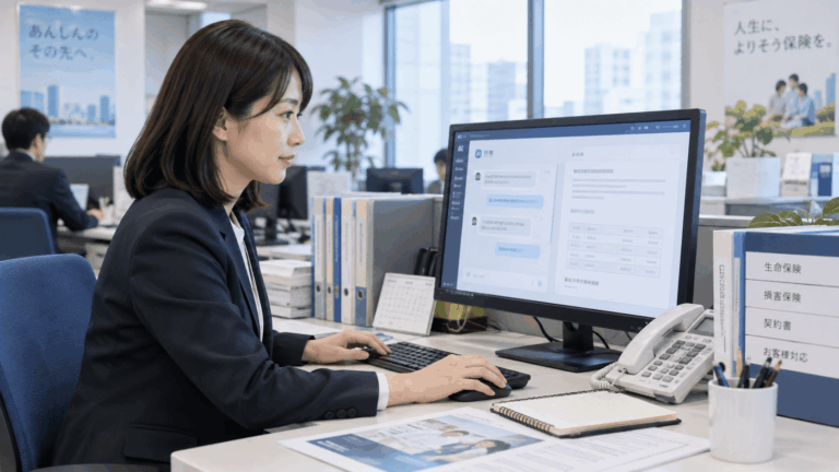 保険代理店の生成AI活用事例