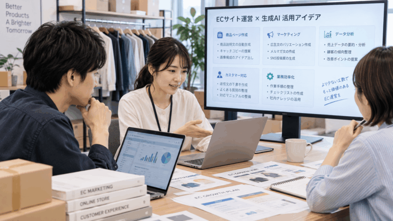 EC事業者の生成AI活用事例