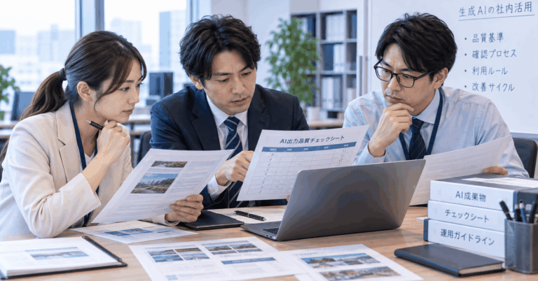 AI出力品質チェックシートの作り方